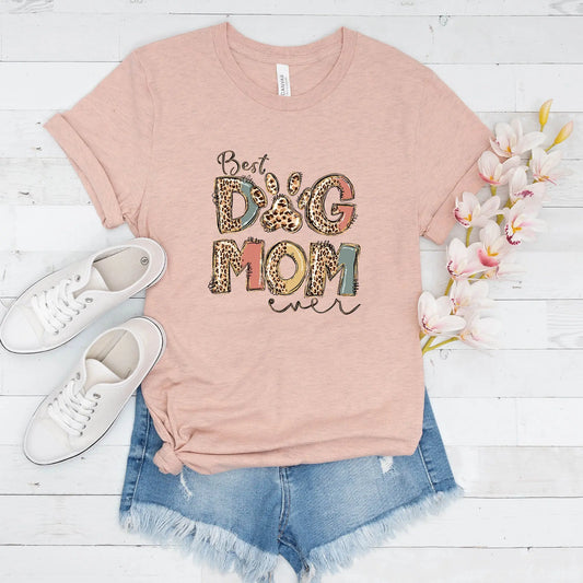 Best Dog Mom Ever t-shirt Amazing Faith Designs
