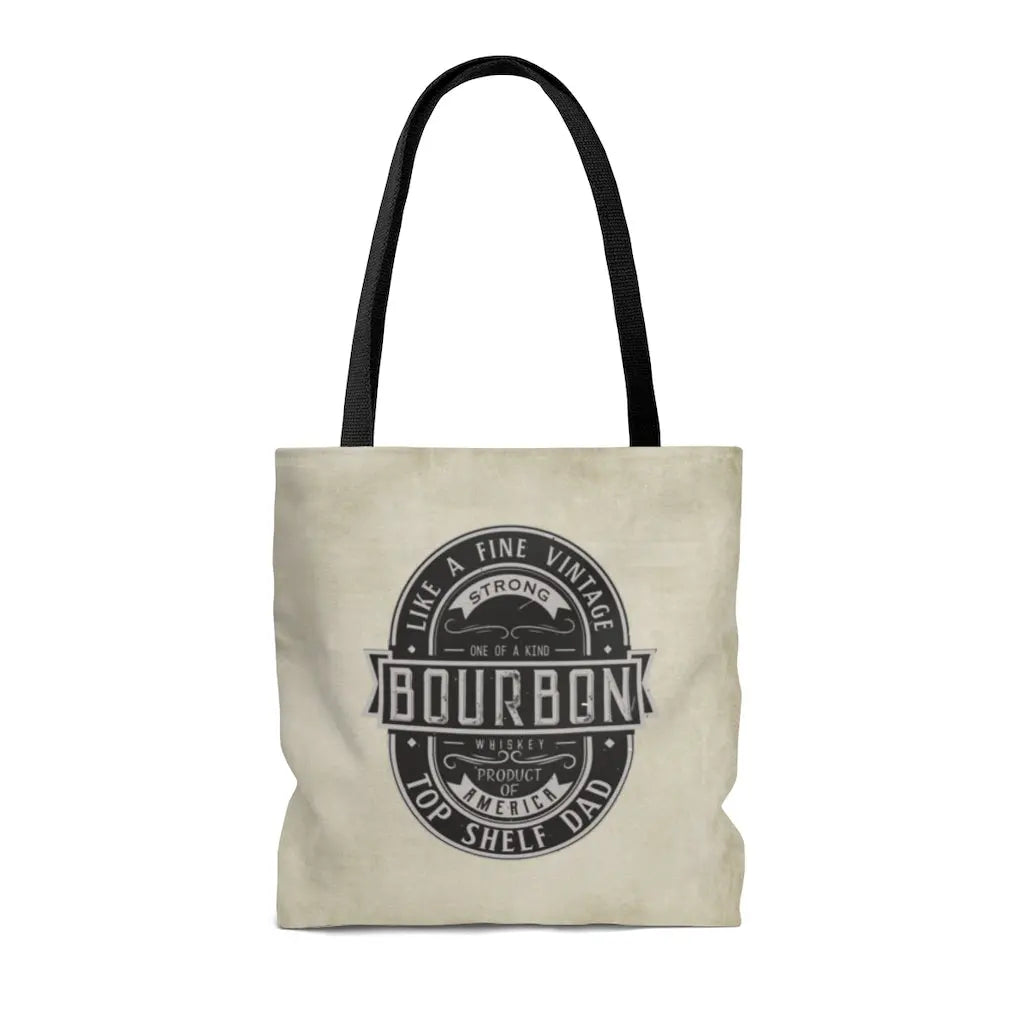 Bourbon Dad Tote Bag | Beach Bag | Father's Day gift Printify