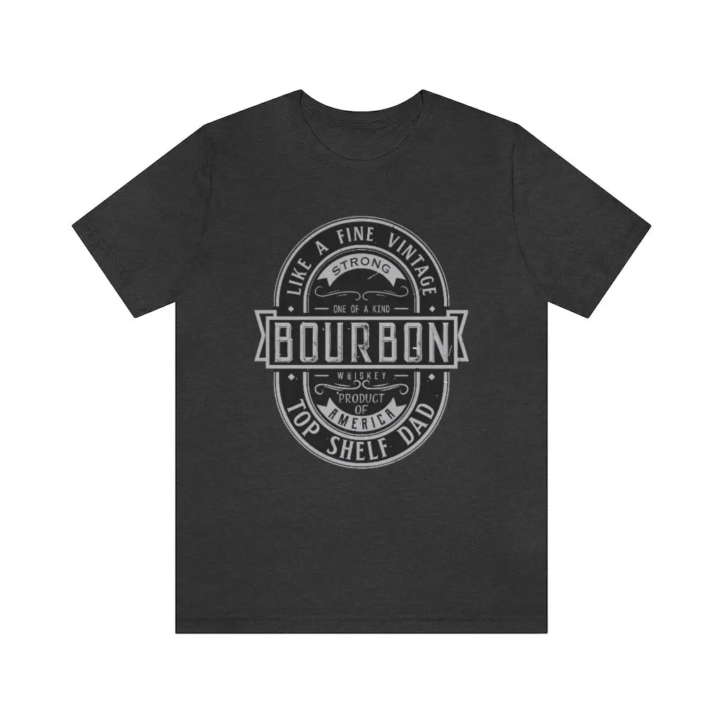 Bourbon Whiskey Dad Men's T-shirt | Father's Day Gift Printify
