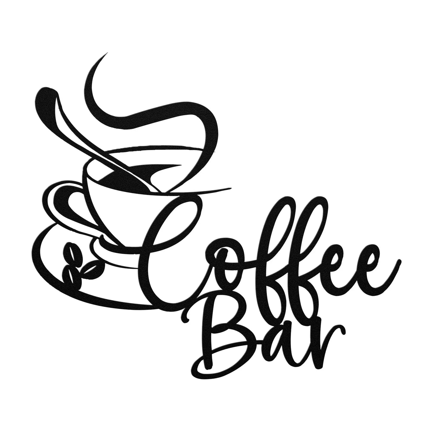 Coffee Bar Metal Sign teelaunch