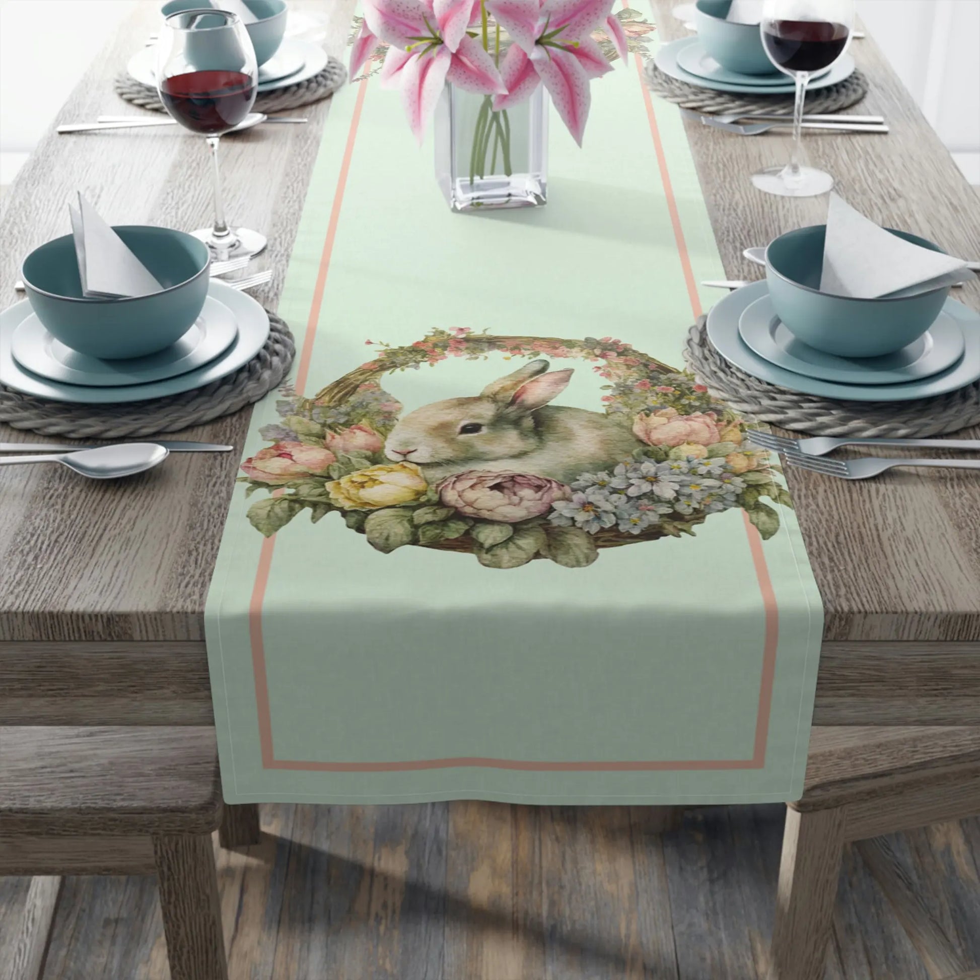 Copy of Easter Table Runner (Cotton, Poly) Printify