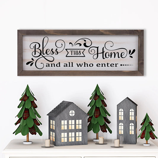 Copy of Fear Not Rustic Whitewashed Wood Frame Sign | 5.5" x 15" Farmhouse Decor | Christmas Wood Decor | Isaiah 9:6 amazingfaithdesigns