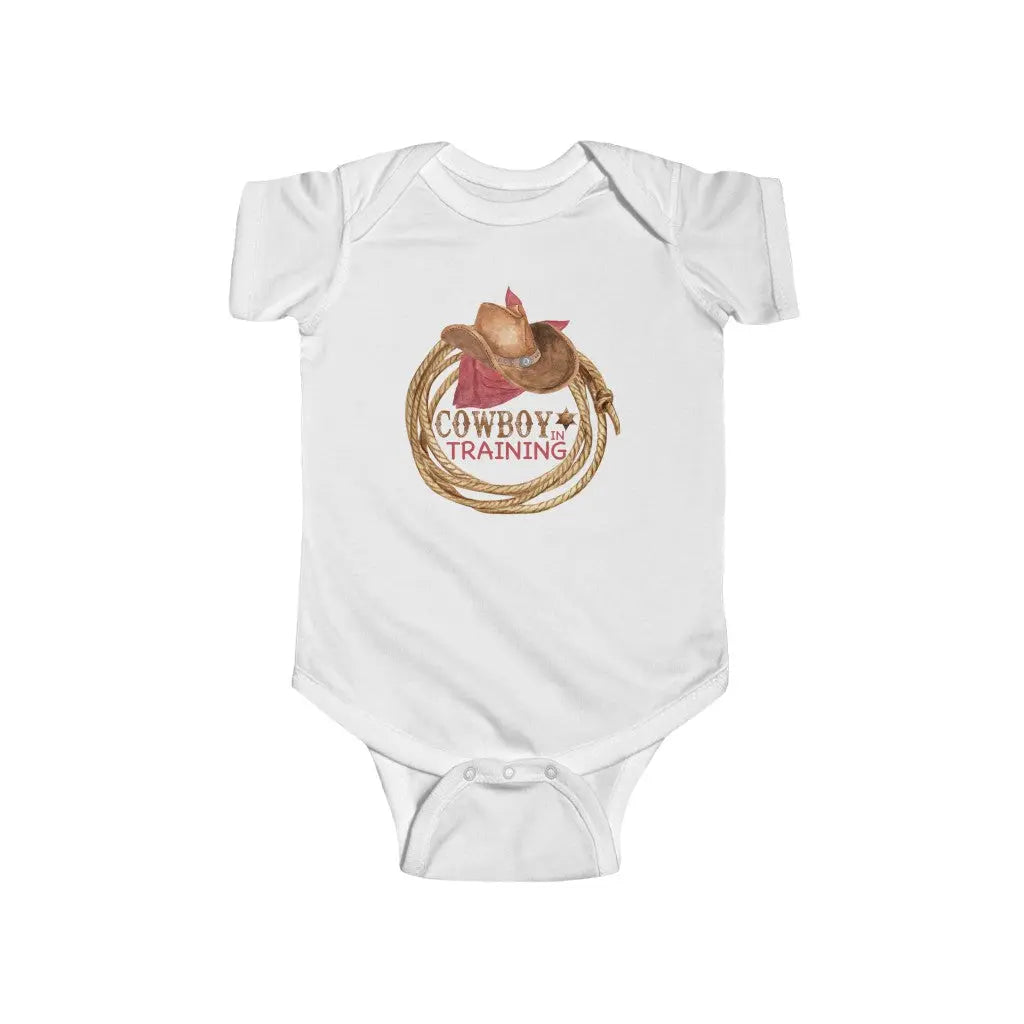 Cowboy in Training Infant Bodysuit Onesie Printify