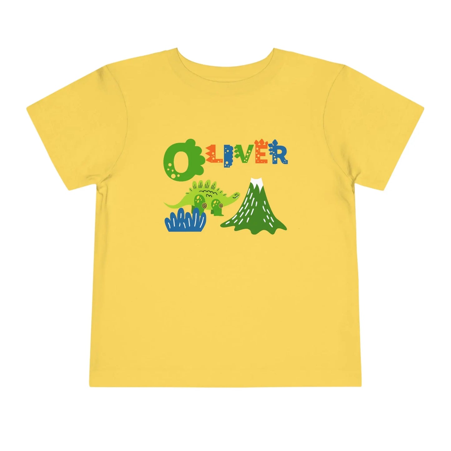 Dinosaur Personalized Toddler T-shirt Printify