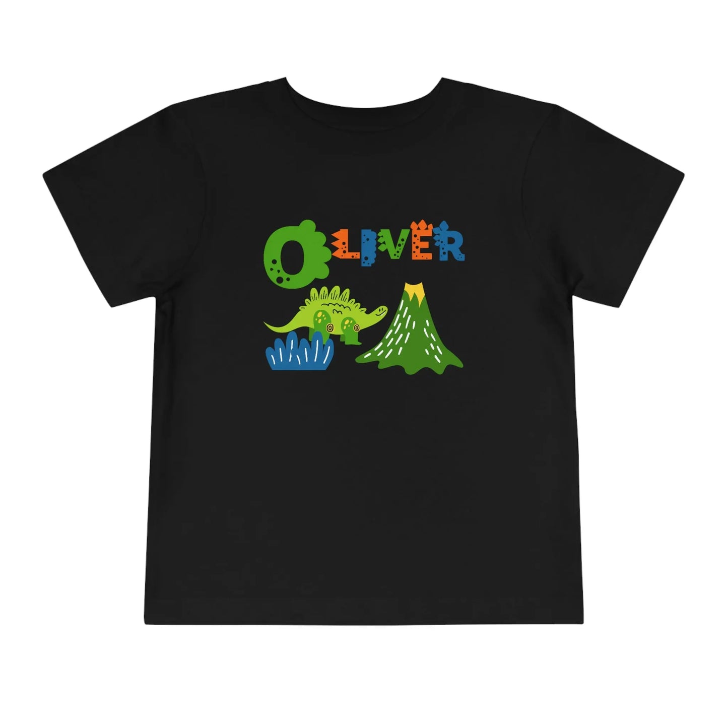 Dinosaur Personalized Toddler T-shirt Printify