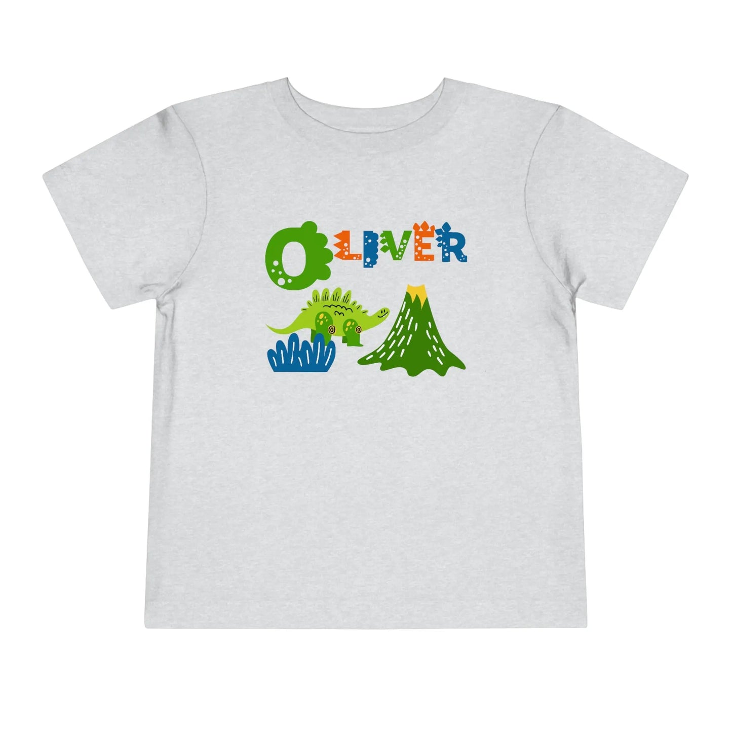 Dinosaur Personalized Toddler T-shirt Printify