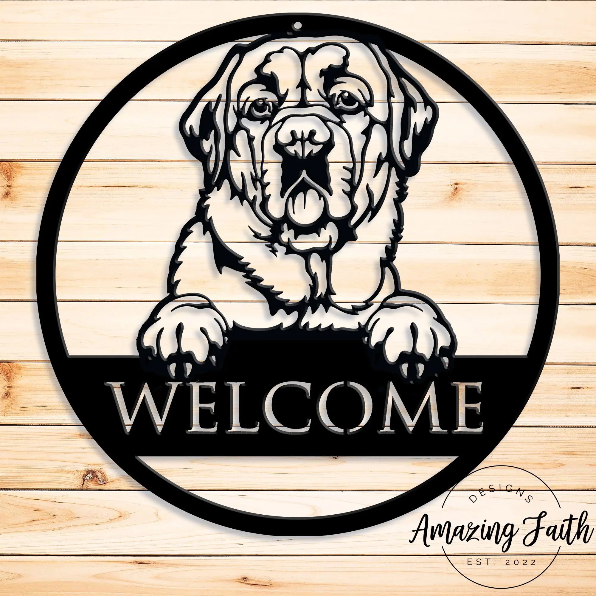 Personalized shop dog signs