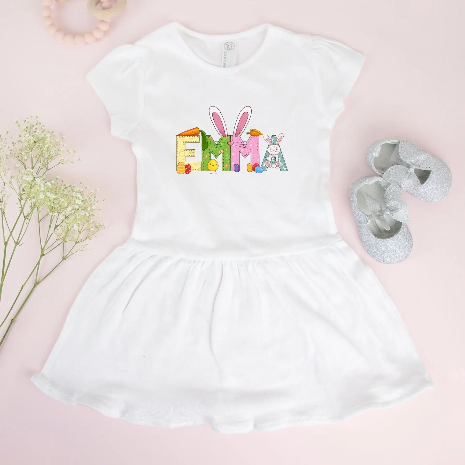 Easter Personalized Toddler Dress Amazing Faith Designs