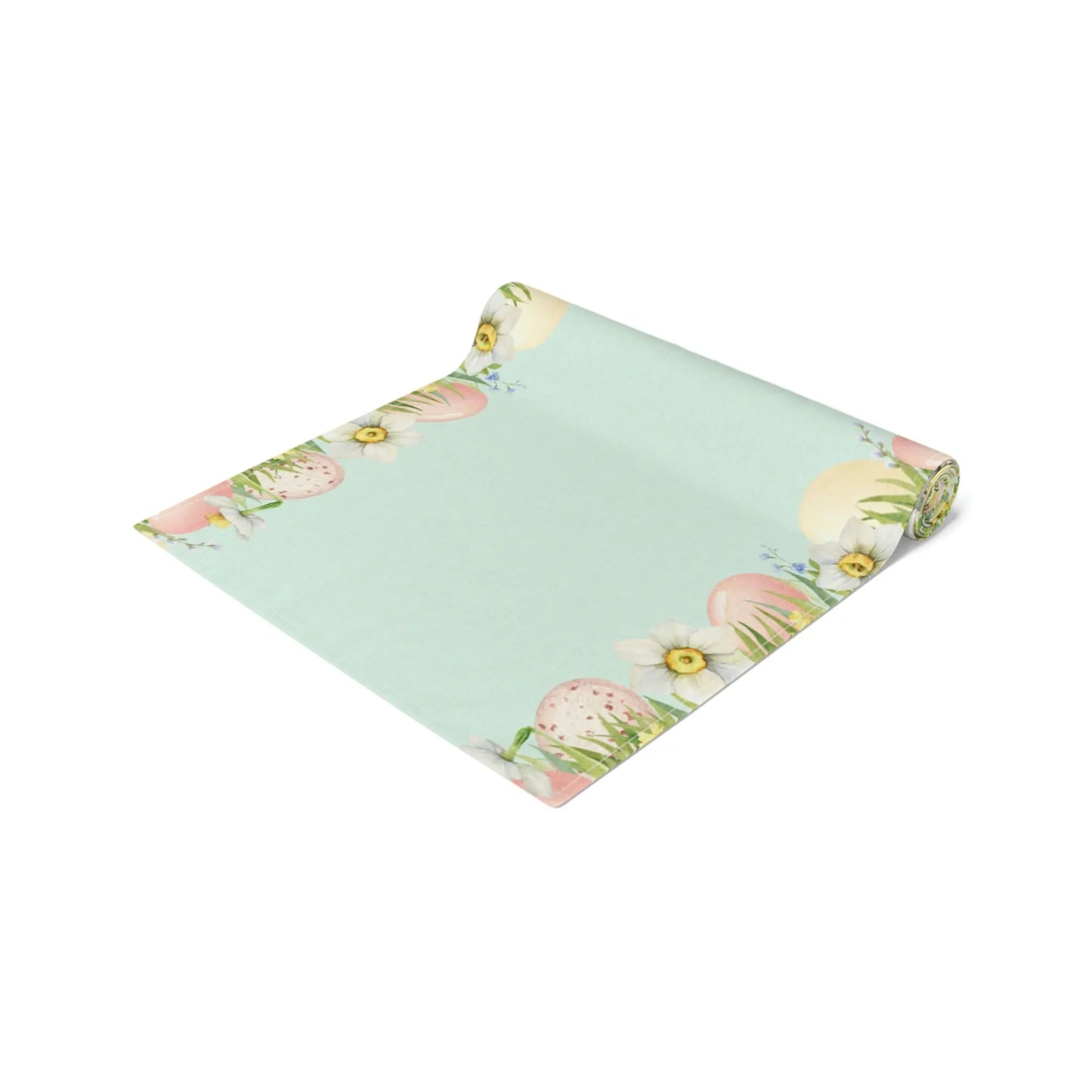 Easter Table Runner (Cotton, Poly) - Easter Bunnies Printify