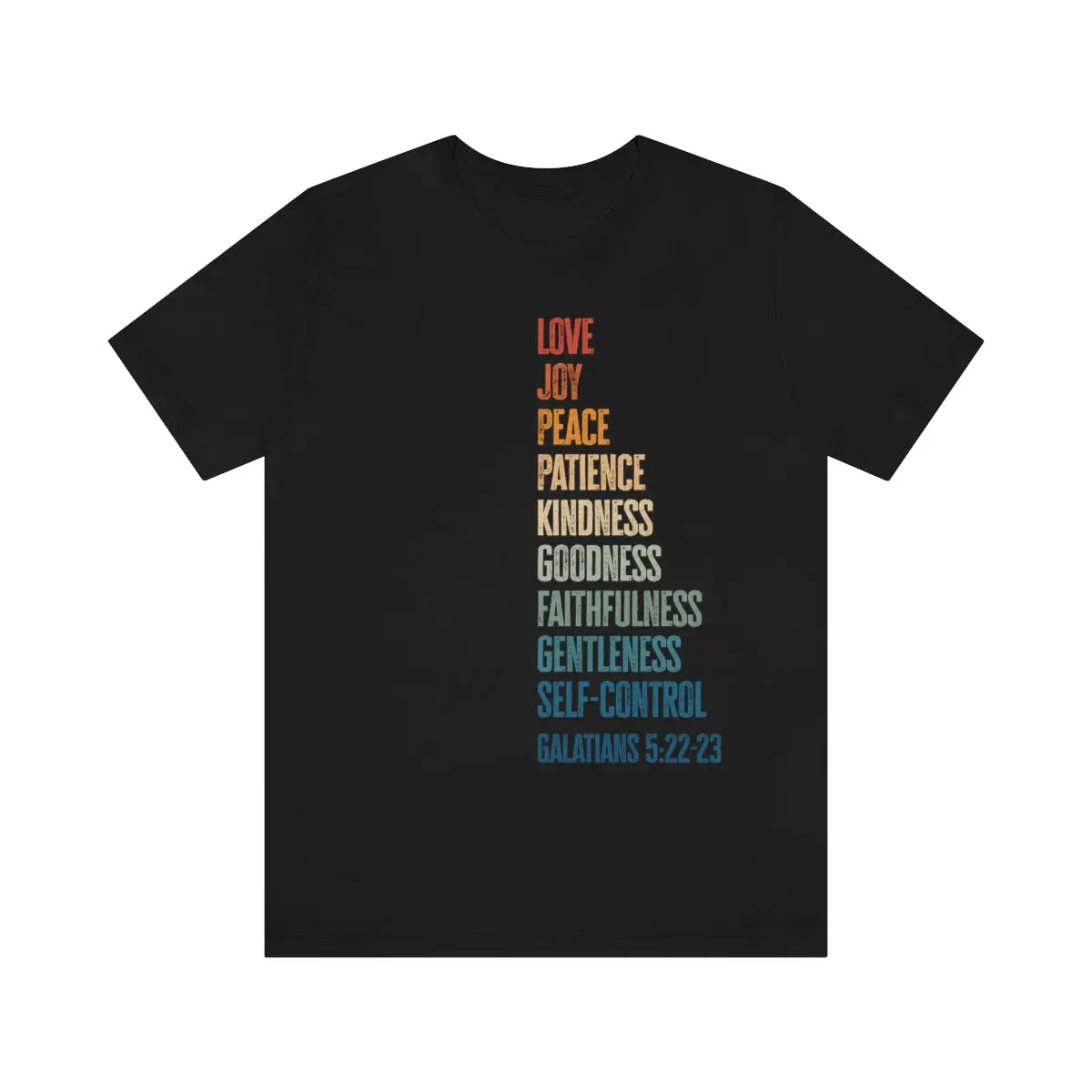 Fruit of the Spirit Scripture Unisex T-shirt | Love Joy Peace Printify