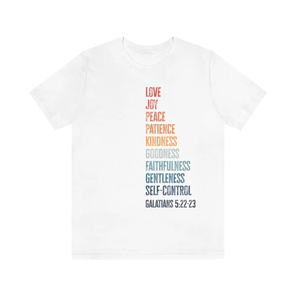 Fruit of the Spirit Scripture Unisex T-shirt | Love Joy Peace Printify