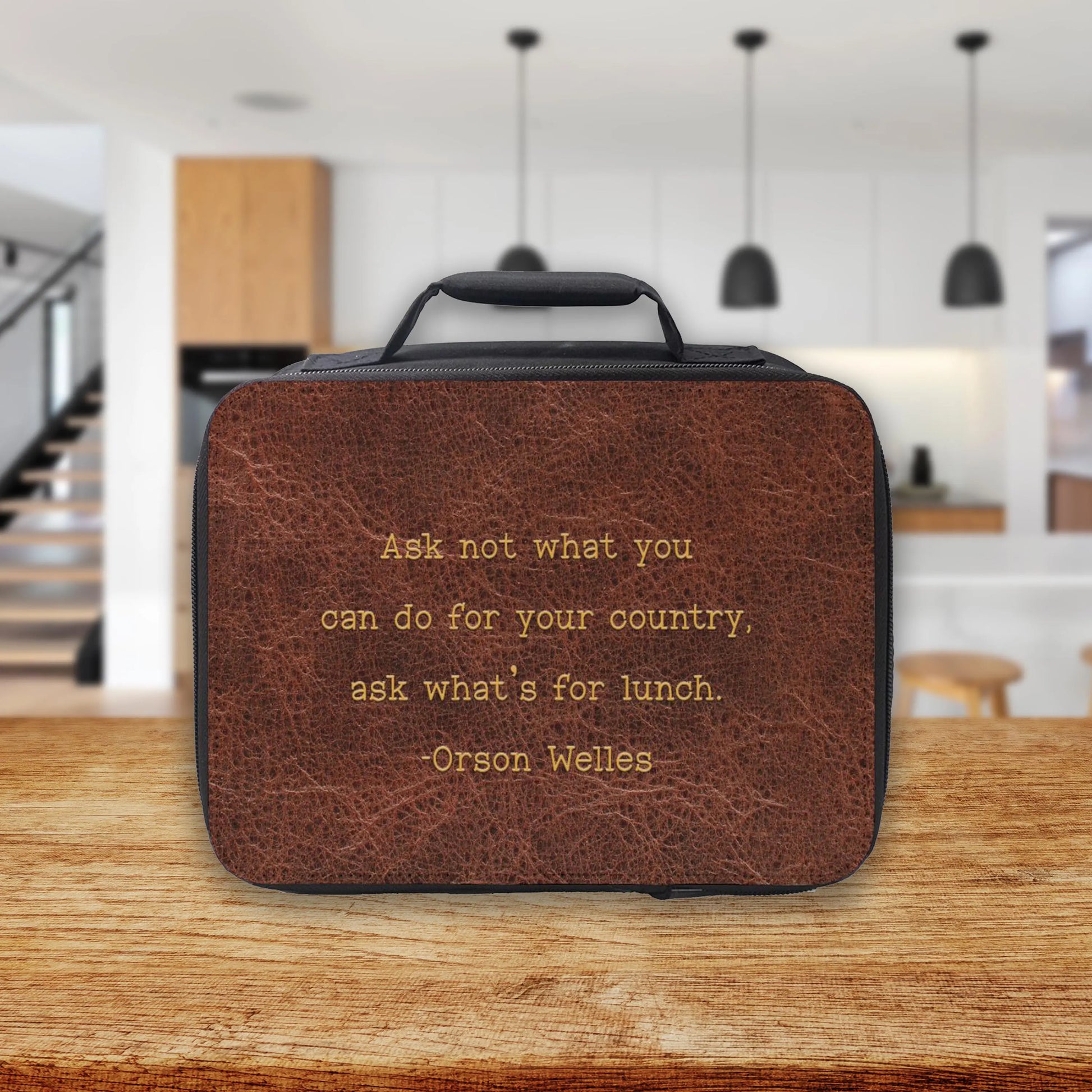Funny Quote Lunch Box, Adult Insulated Lunch Box Amazing Faith Designs