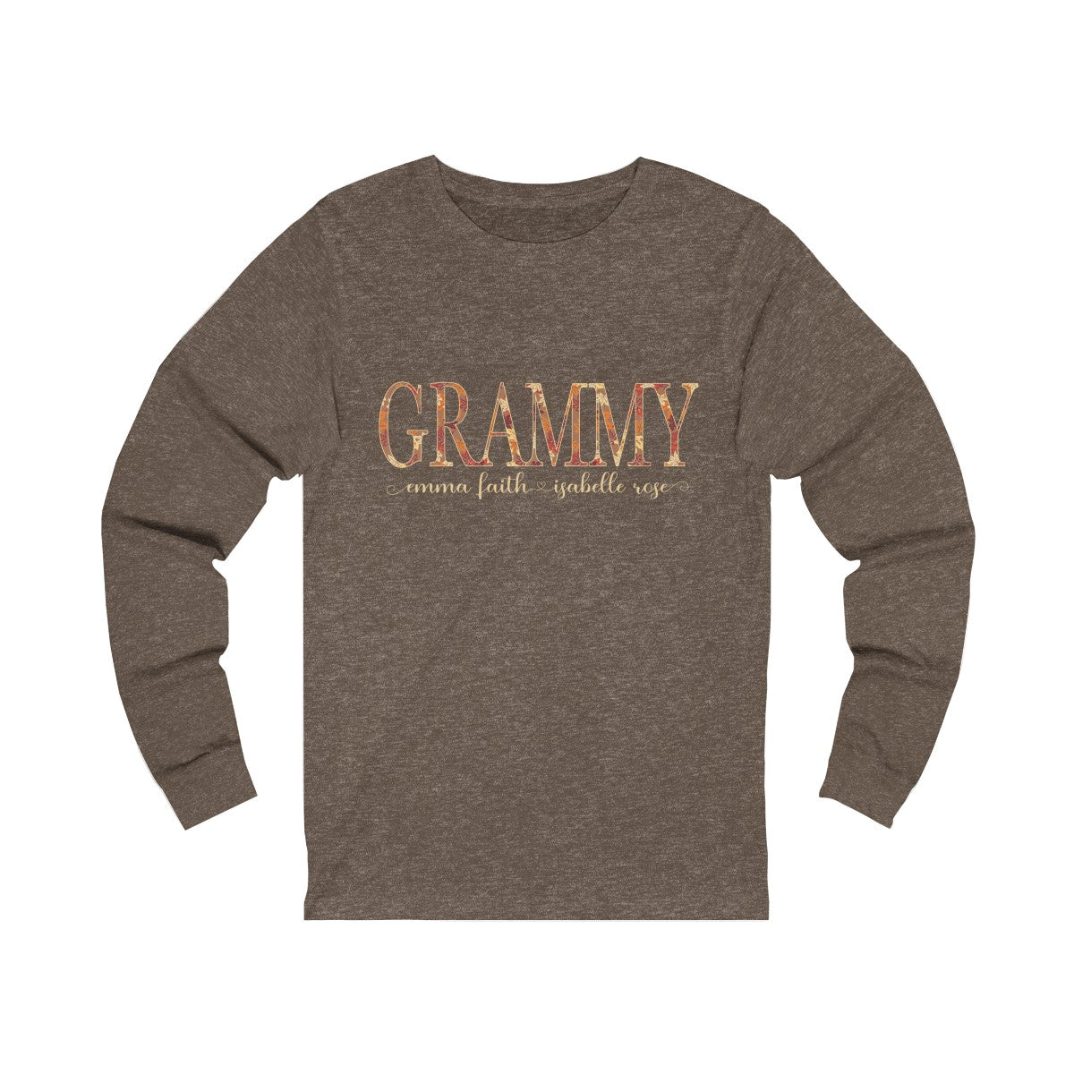 Nana Fall Shirt | Kids Names | Personalized Mom Grandma Gigi Mimi Auntie Mama Shirt | Grandkids Grandchildren Printify