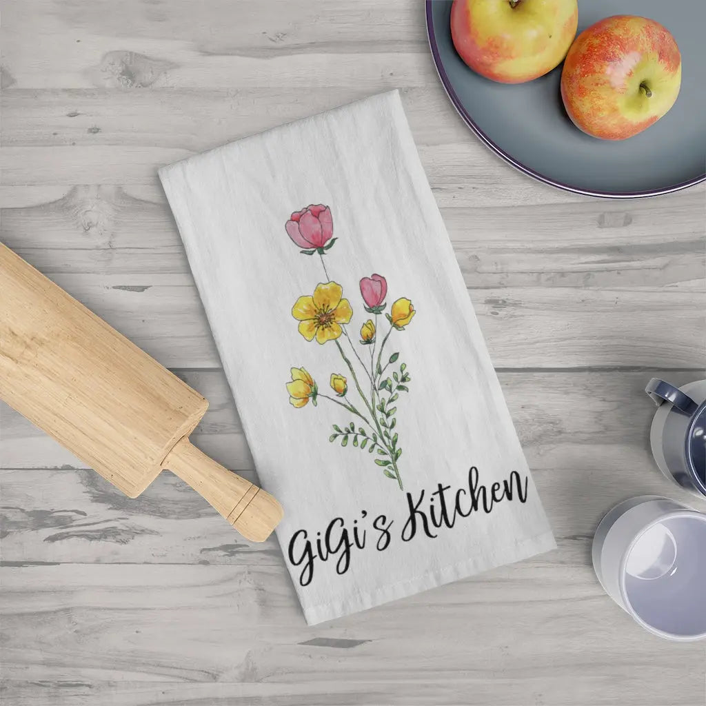 Gigi Kitchen Tea Towel Printify