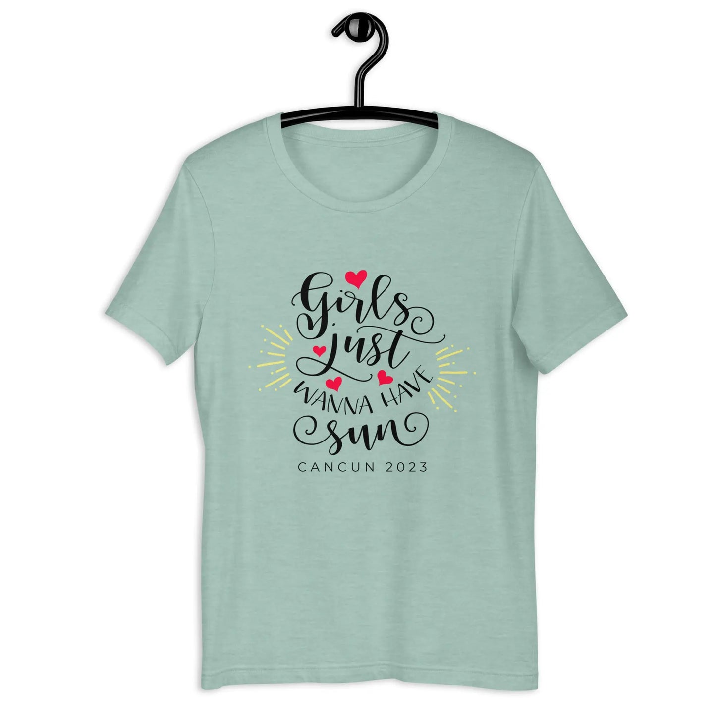 Girls Just Wanna Have Sun Unisex t-shirt, Friends Beach Shirt, Summer Shirt, Vacation Shirt, Girls Trip T-shirt, Friends Beach Trip Shirts Amazing Faith Designs