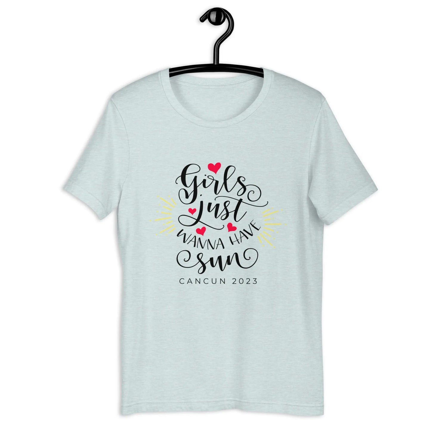 Girls Just Wanna Have Sun Unisex t-shirt, Friends Beach Shirt, Summer Shirt, Vacation Shirt, Girls Trip T-shirt, Friends Beach Trip Shirts Amazing Faith Designs