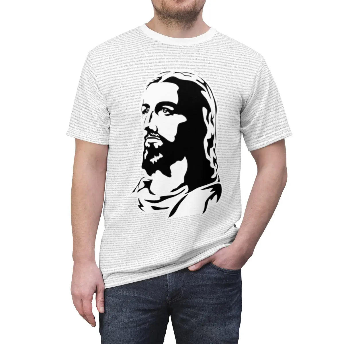 Gospel of John Jesus T-shirt, Christian Faith Shirt, Jesus Shirt - Unisex Printify