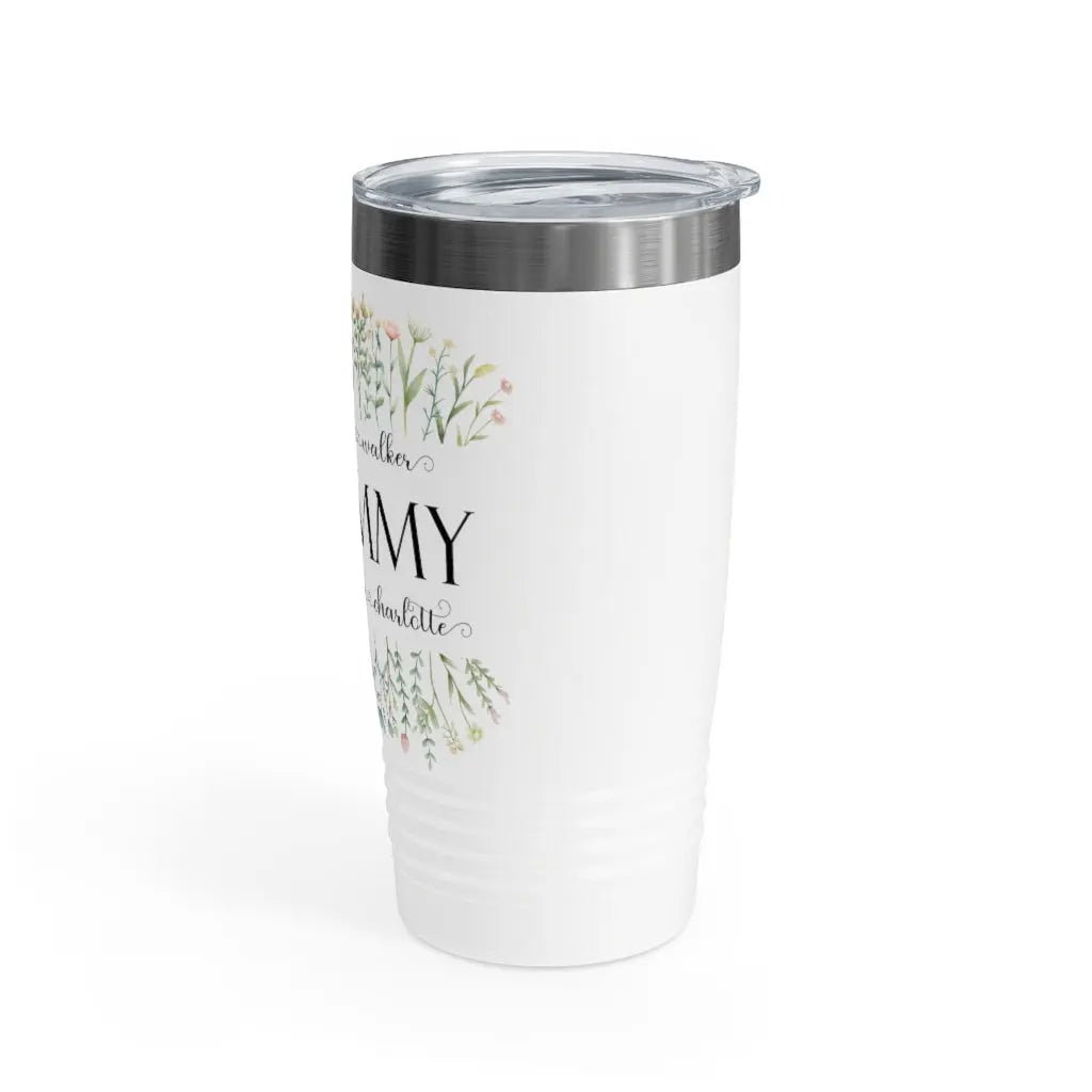 Grammy Nana Mimi Gigi Grandma with Grandkids Personalized Ringneck Tumbler, 20oz Printify