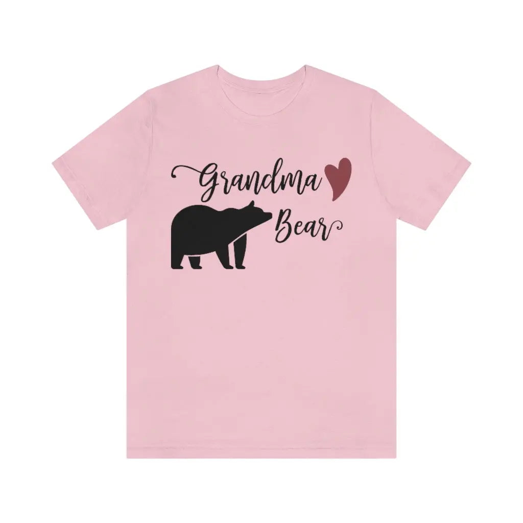 Grandma Bear Jersey Short Sleeve Tee Printify
