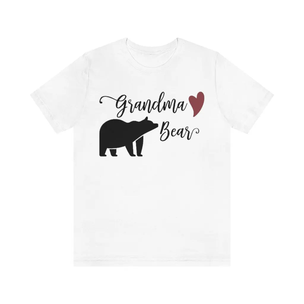 Grandma Bear Jersey Short Sleeve Tee Printify