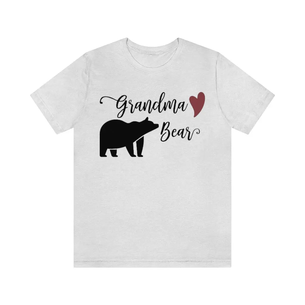 Grandma Bear Jersey Short Sleeve Tee Printify
