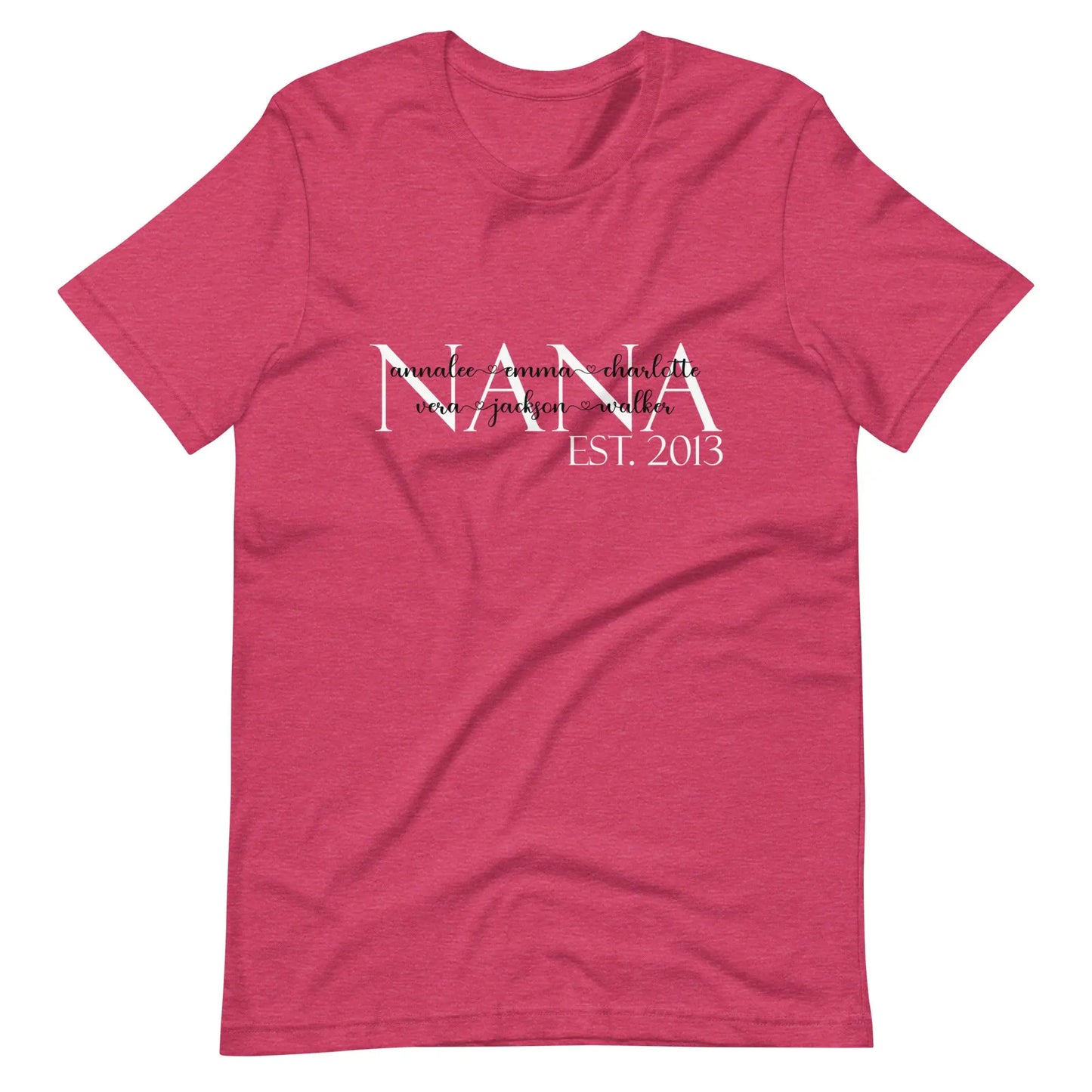 Grandma Personalized Grandkids t-shirt | Mimi, Nana, Mama, Gigi Amazing Faith Designs