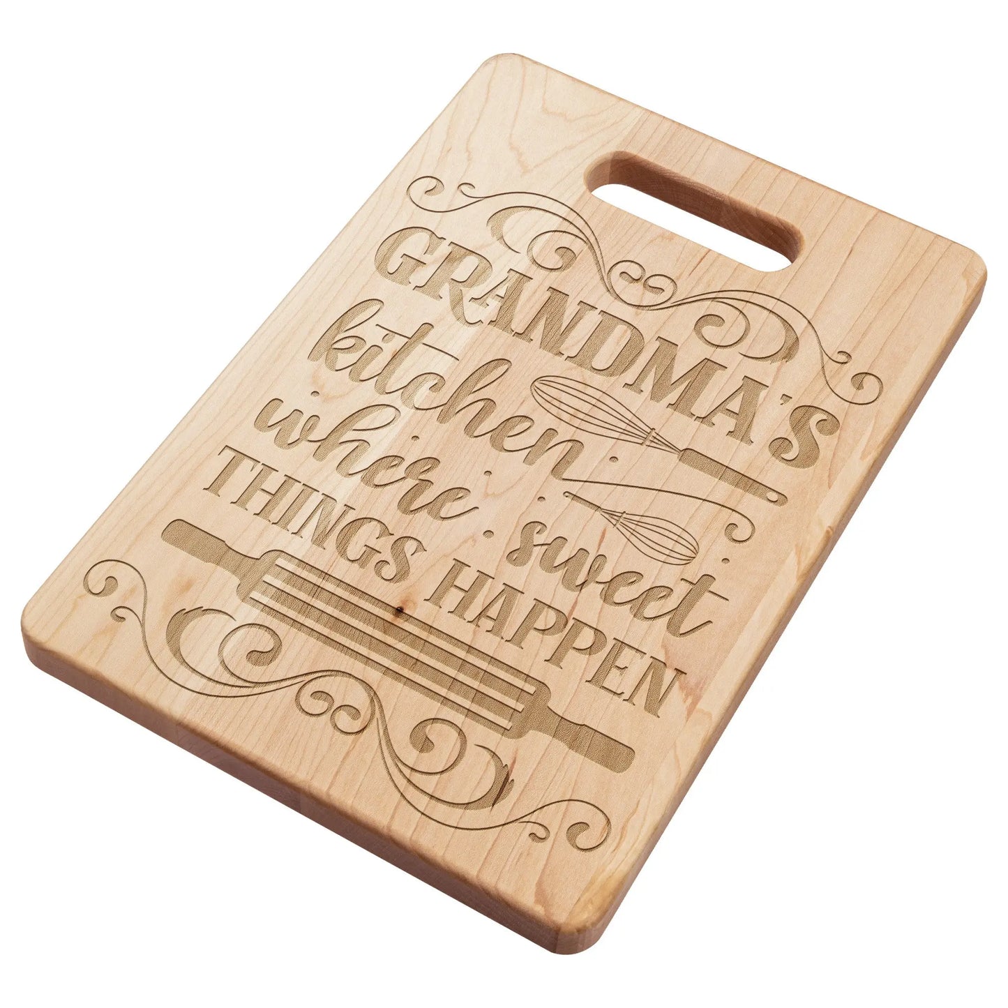 Grandma's Kitchen Maple Cutting Board teelaunch