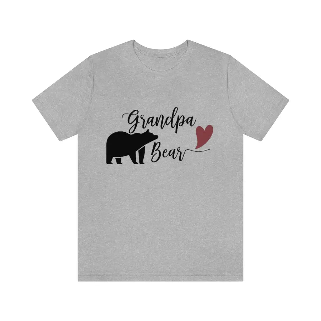 Grandpa Bear Men's Tshirt | Father's Day Printify