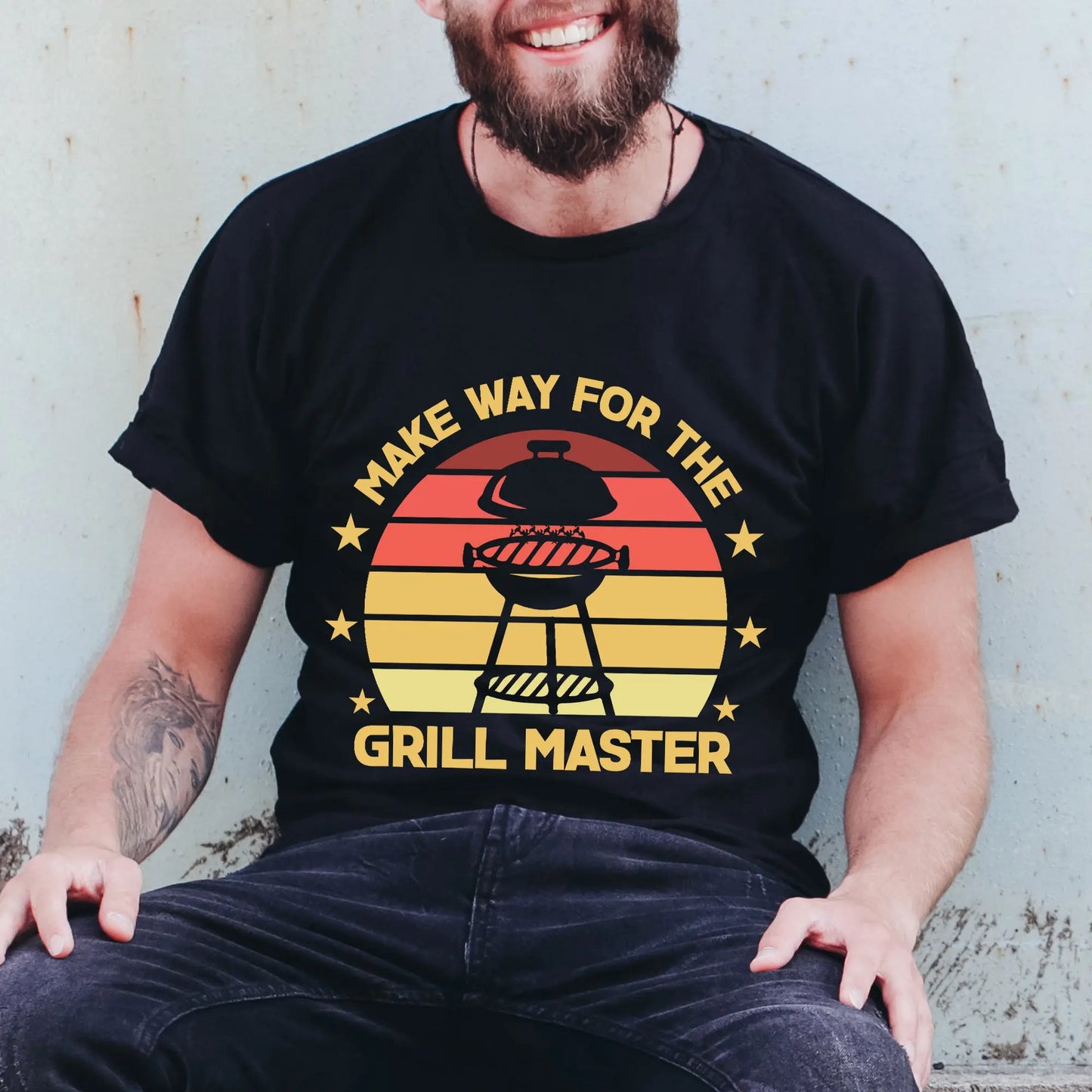 Grillmaster Dad Men's T-shirt | Father's Day Gift Printify