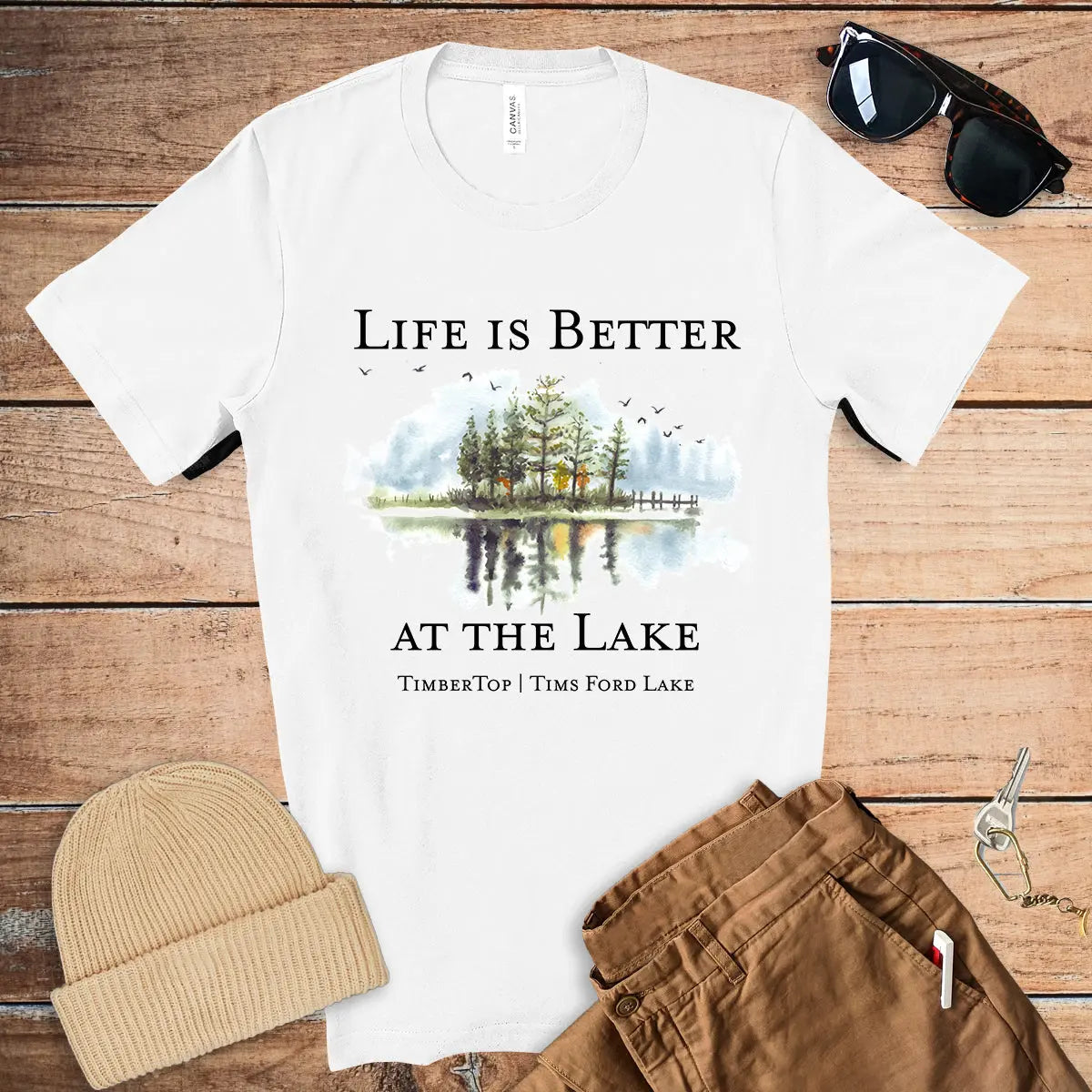 Life is Better at the Lake Shirt | Lake Life Shirt | Summer Lake Shirt | Lake Vacation Shirt | Lake Shirt | Family Vacation Printify