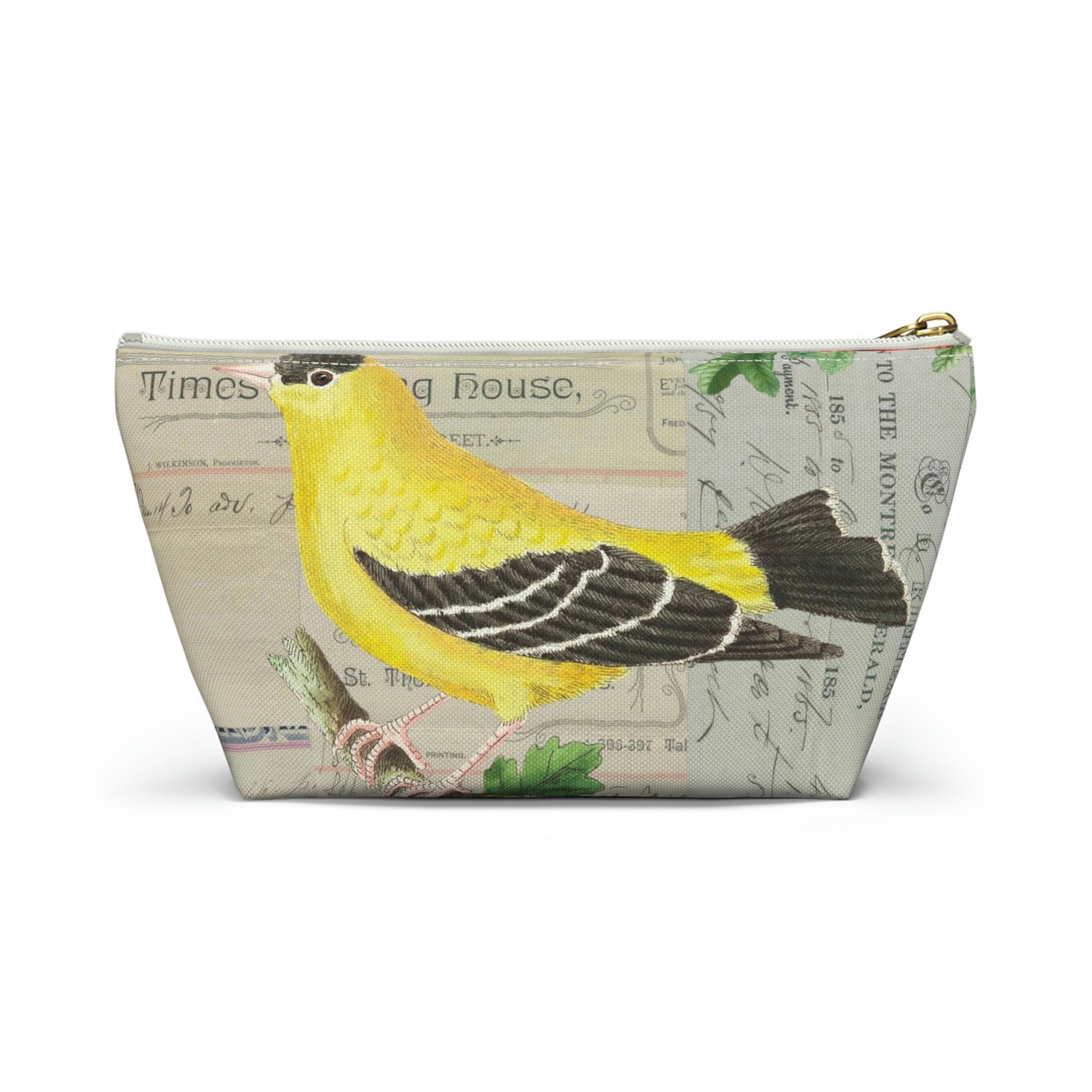 Lord Will Keep You Makeup Accessory Pouch w T-bottom - Vintage Birds Printify