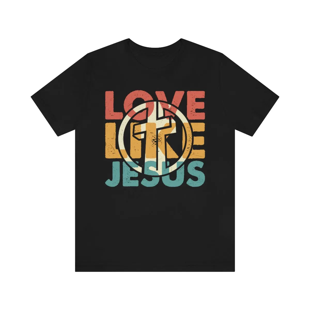 Love Like Jesus Retro Vintage Unisex T-shirt Printify