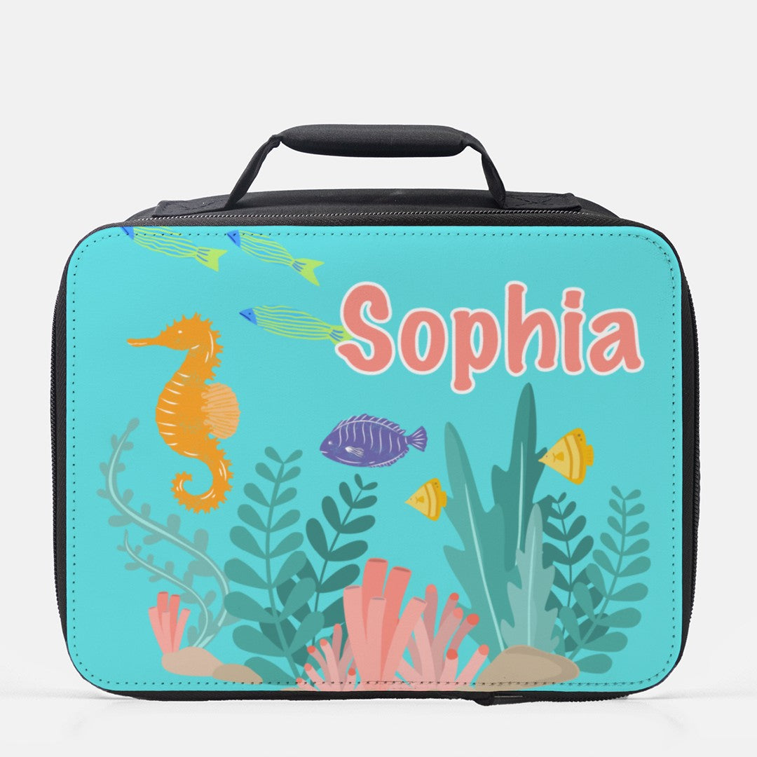 Lunch Box with Name (Insulated), 15 Designs, Back to School Lunch Bag, Personalized