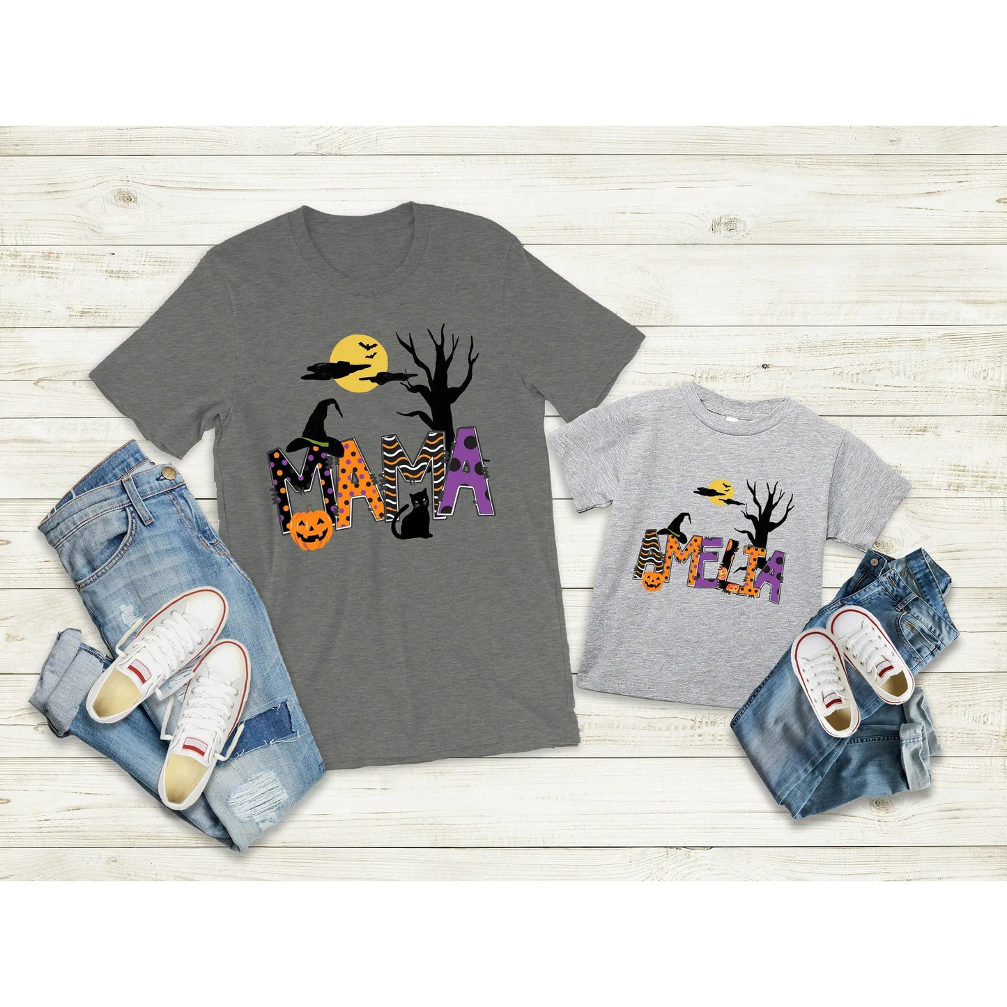 Mama Halloween Shirt, Fall T-Shirts, Pumpkin T-Shirt, Halloween Mom Shirts, Pumpkin Shirts, Womens Fall Shirts, Cute Witch Shirt Printify