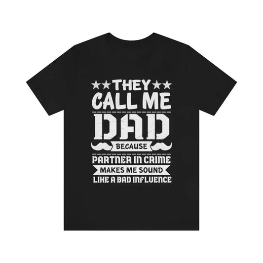 Partner in Crime Dad Men's T-shirt | Father's Day Gift Printify