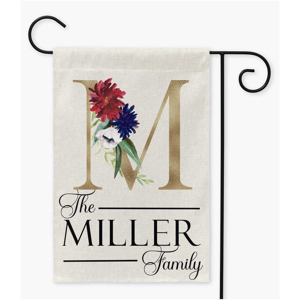 Personalized Garden Flag With Family Name Amazing Faith Designs