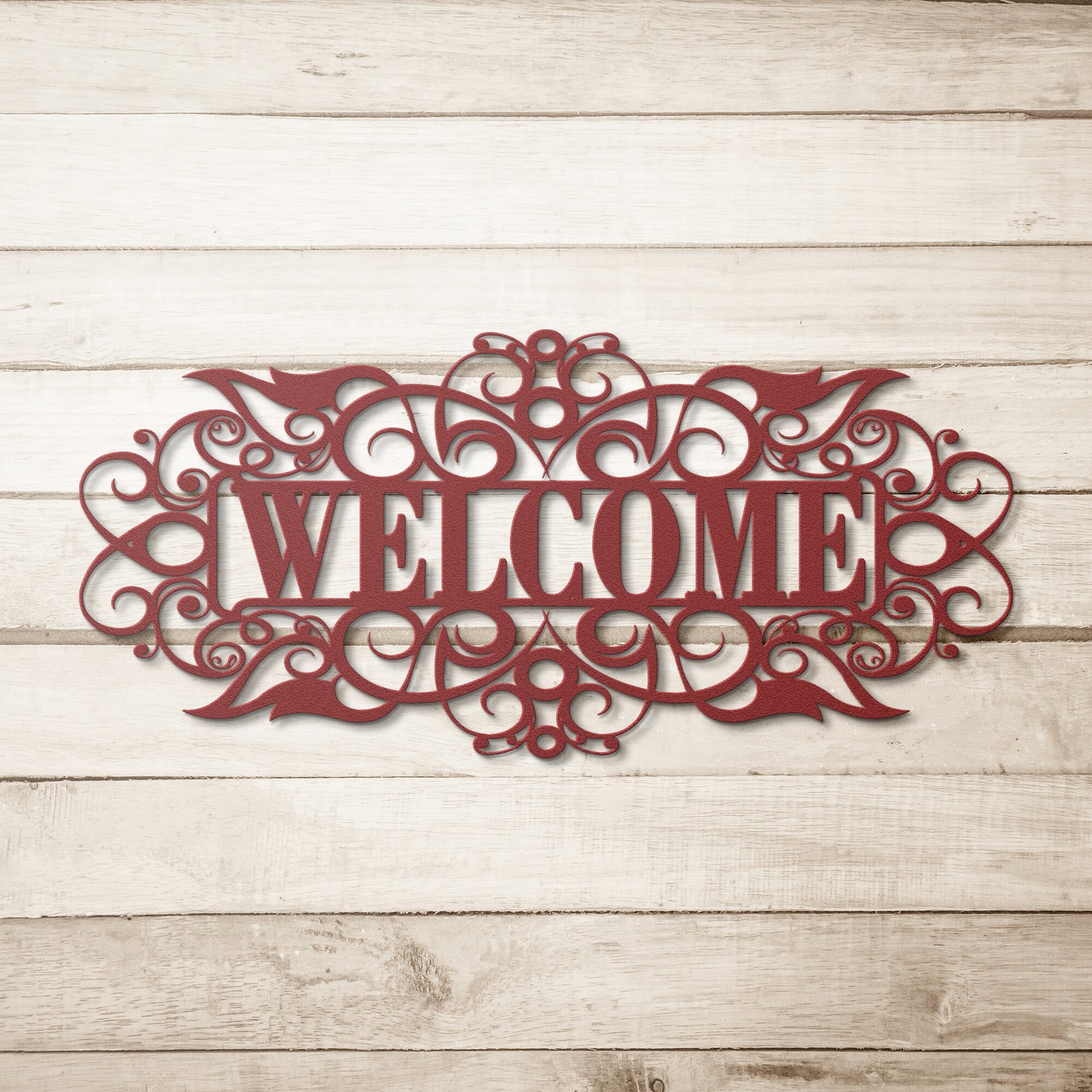 Welcome Porch Metal Sign - Amazing Faith Designs