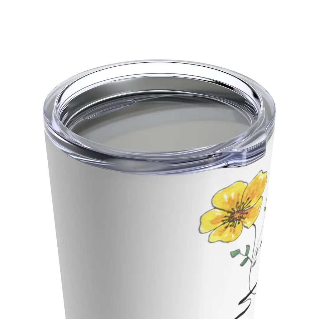 Wildflower Name Tumbler 20oz Printify