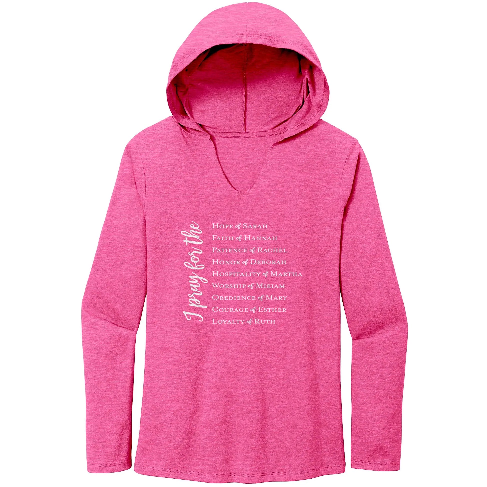 Women of the Bible Lightweight Hoodie, Christian Sweatshirt, Scripture Bible Verse Women's Hoodie teelaunch