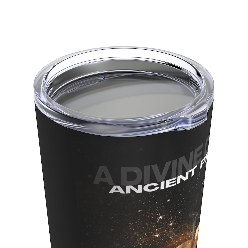 Seventh Trumpet Band, Ancient Promise Album Tumbler 20oz, Album Tumbler, Seventh Trumpet Travel Mug, Christian Gift Printify