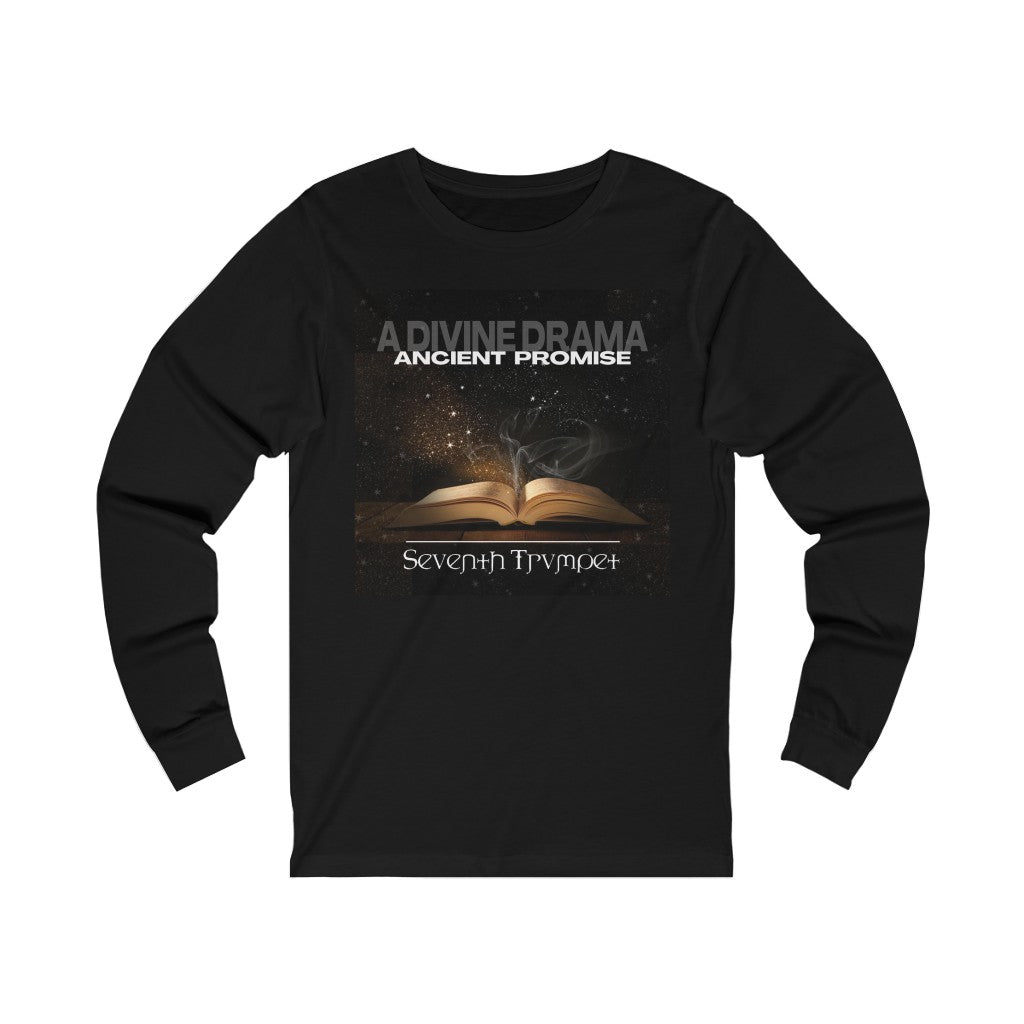 Seventh Trumpet Band Ancient Promise Album Art Long Sleeve Tshirt, Band Tshirt, Music Tee, Album Shirt, Unisex Long Sleeve Shirt Printify