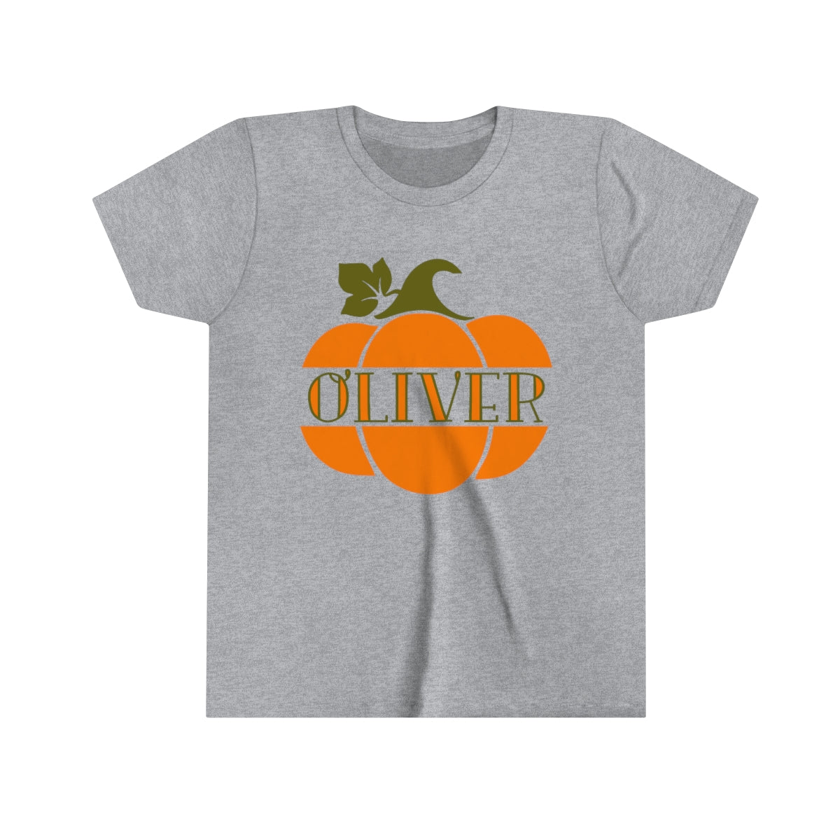 Pumpkin Name Youth Child's T-shirt S M L XL | October shirt, Custom Fall Shirt - Amazing Faith Designs